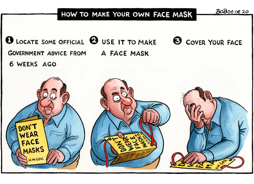 Facemask How To panel 1